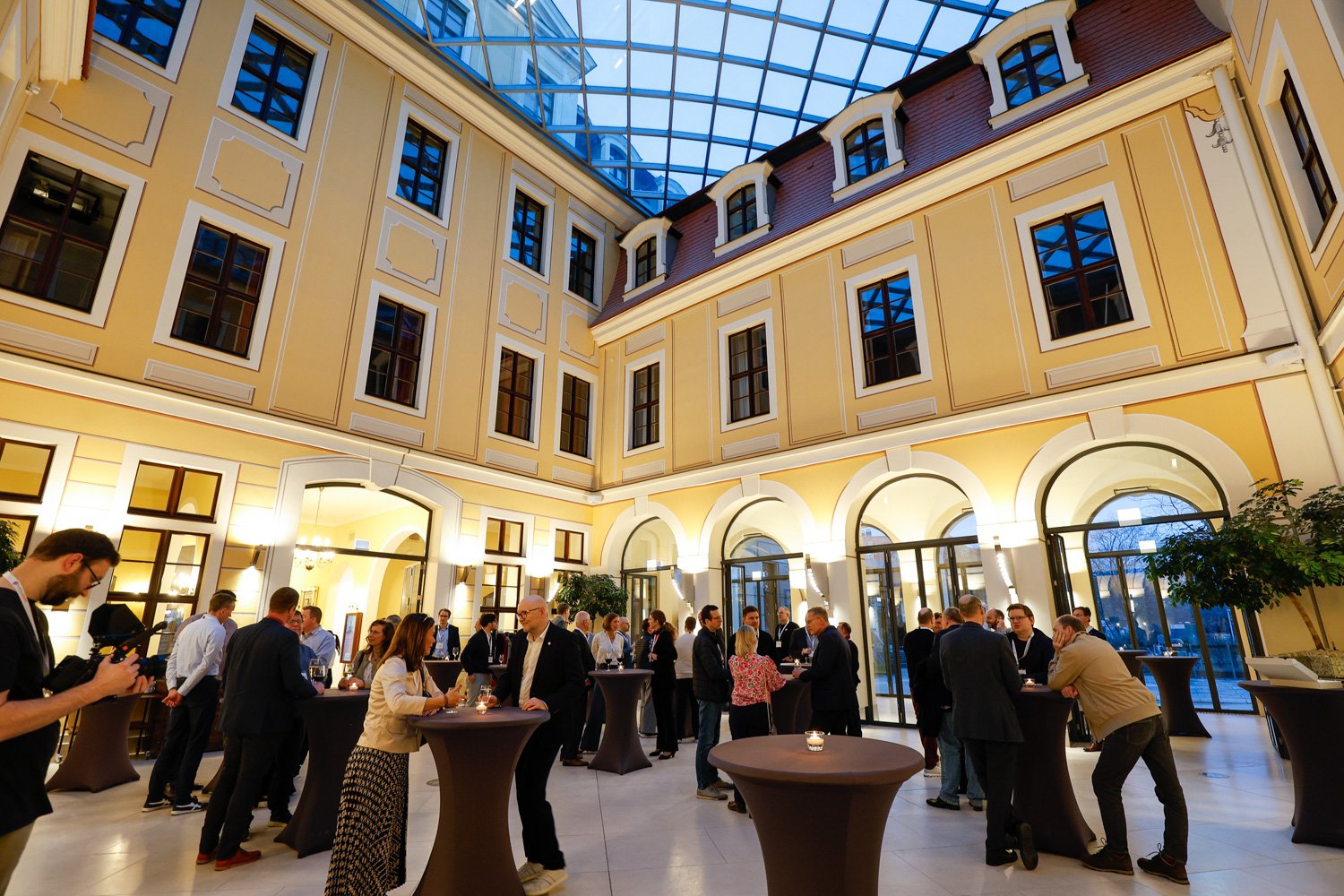 Gespräche bei der Networking Night