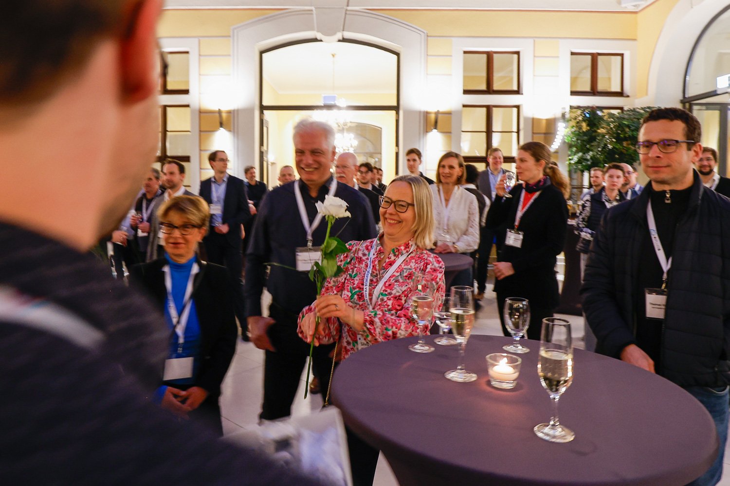 Gespräche bei der Networking Night 2026